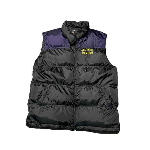 Baltimore Ravens Puffer Vest - Picture 1 of 3